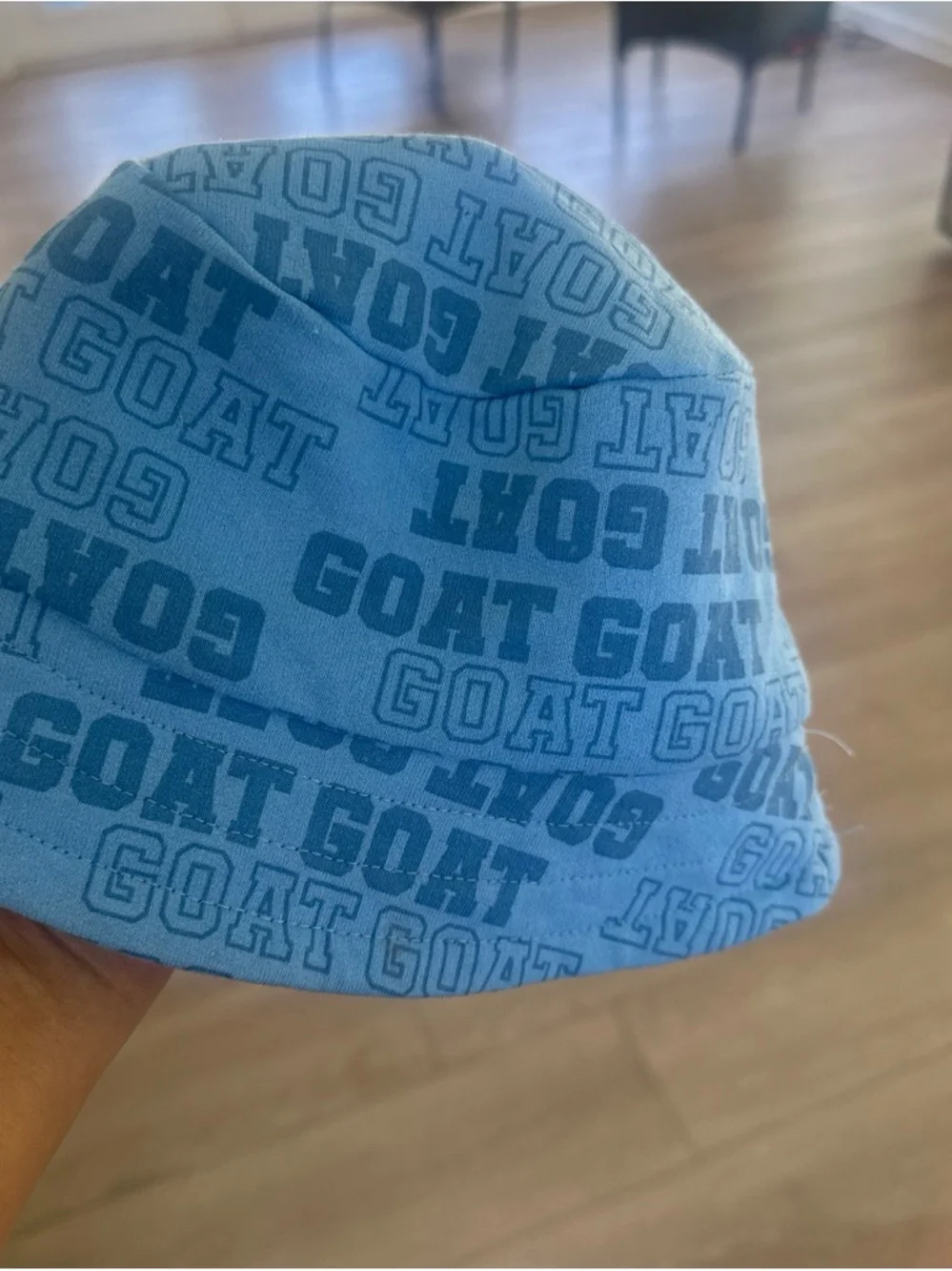 GOAT Blue Kids Bucket Hat